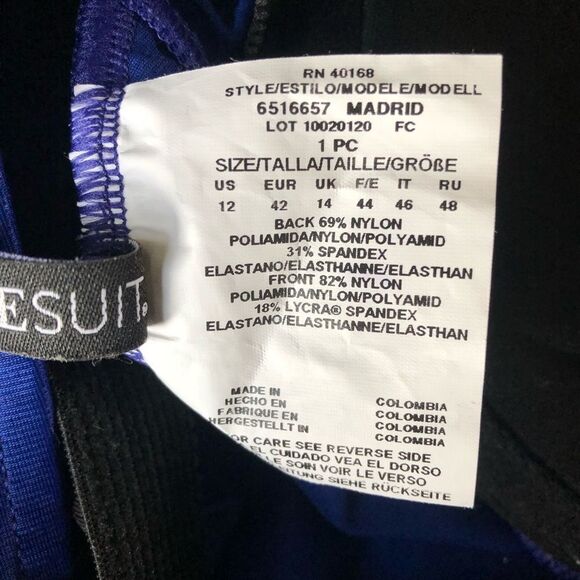 Miraclesuit Rock Solid Madrid one Piece Swimsuit - Picture 7 of 7